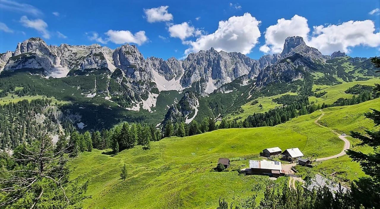 Alpenhaus Donnerkogel Apartment อันนาแบร์ อิม ลัมเมอร์ทาล ภายนอก รูปภาพ