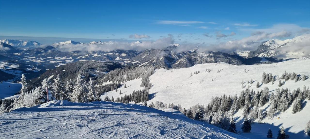 Alpenhaus Donnerkogel Apartment อันนาแบร์ อิม ลัมเมอร์ทาล ภายนอก รูปภาพ