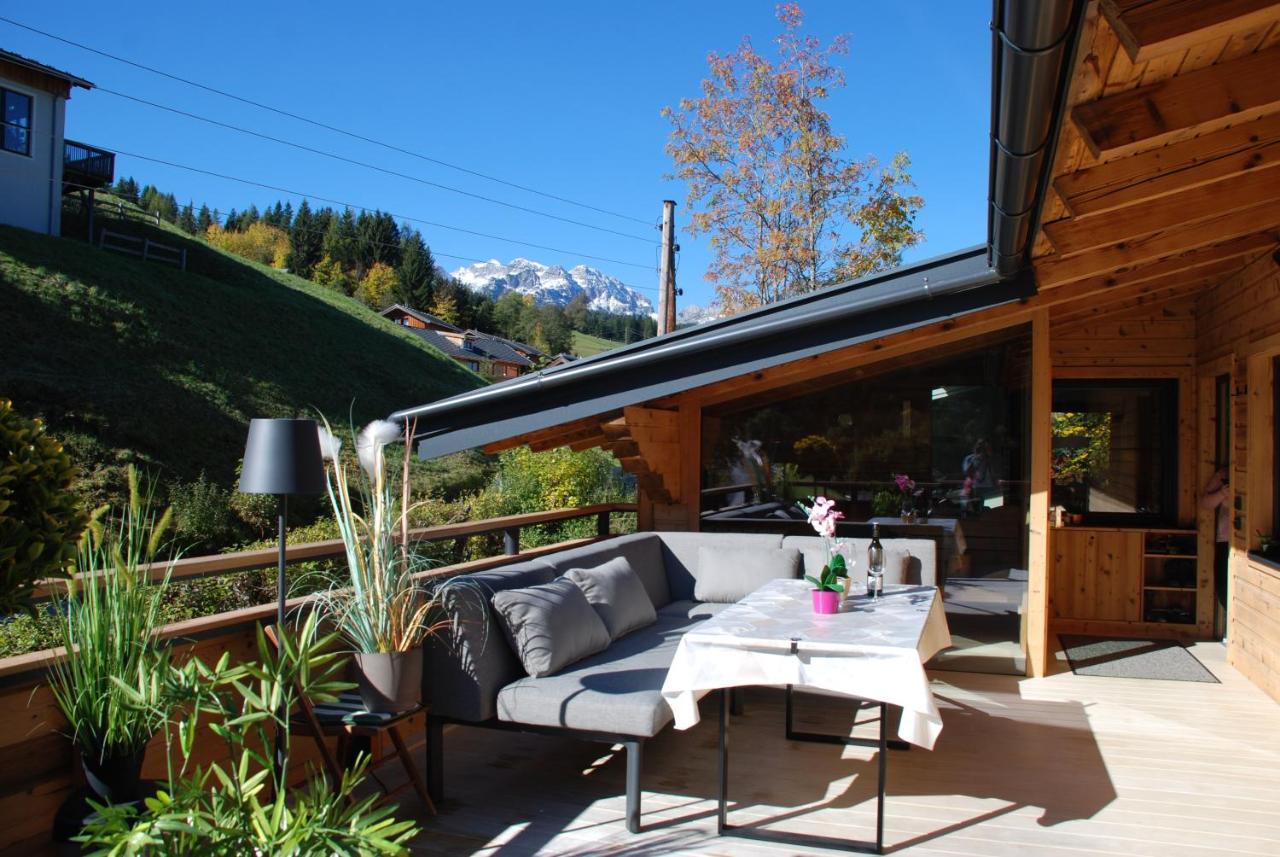 Alpenhaus Donnerkogel Apartment อันนาแบร์ อิม ลัมเมอร์ทาล ภายนอก รูปภาพ